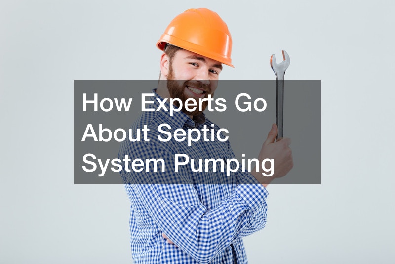 How Experts Go About Septic System Pumping