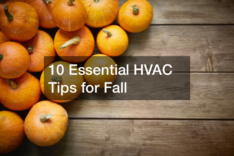 HVAC tips for fall