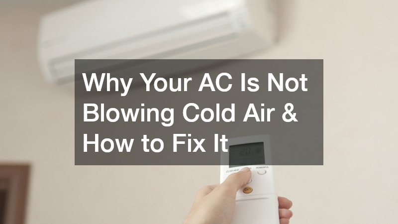 ac not blowing cold air