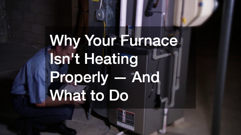 Why Your Furnace Isnt Heating Properly — And What to Do