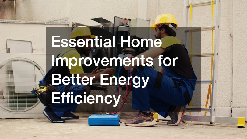Essential Home Improvements for Better Energy Efficiency